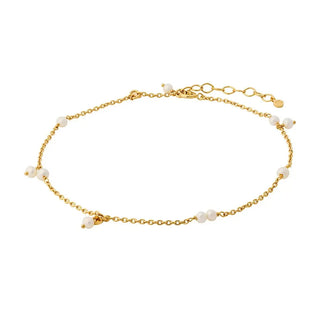 Pernille Corydon Ocean Pearl ankelkæde A-434-GP