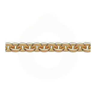 BNH 14 kt. Anker rund halskæde, 1.2 mm tråd 0,3 AR14030F