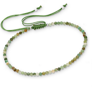 Bracelet with green jasper 162330