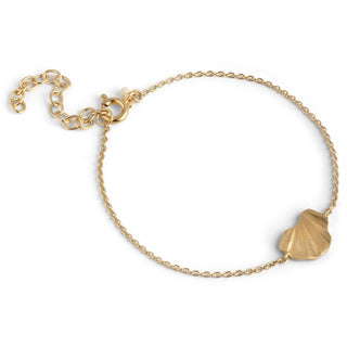 Enamel armbånd Wave forgyldt messing B163GB