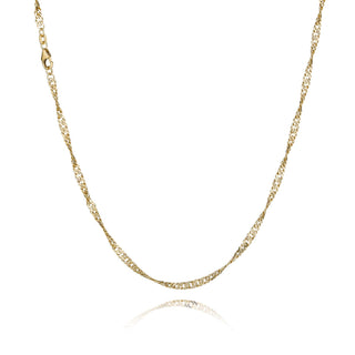 BNH Singapore chain wire 2.3 mm 8 kt. SGP8230F