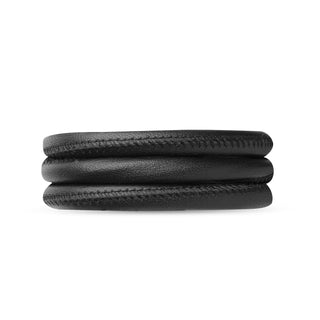 Christina Classic Læderarmbånd - Sort - 70 cm 601-70black