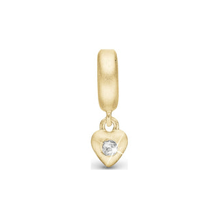 Christina Moving Love charm i forgyldt sølv 623-G15