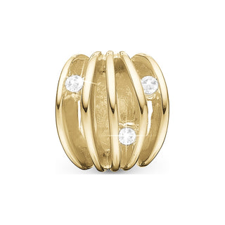 Christina Secret Love charm i forgyldt sølv 623-G25