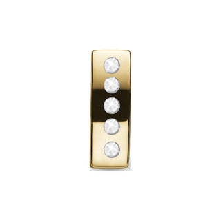 Christina Topaz Double charm i forgyldt sølv 623-G184