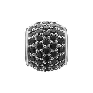 Christina Onyx World charm i sølv 623-S36BLACK