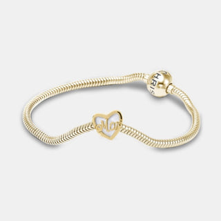 Christina Love You Mom Bracelet - Forgyldt 615-MOR24-G