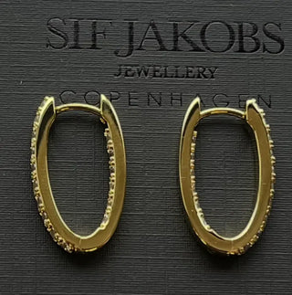 Sif Jakobs Ellisse Pianura Medio øreringe SJ-E2313-YG