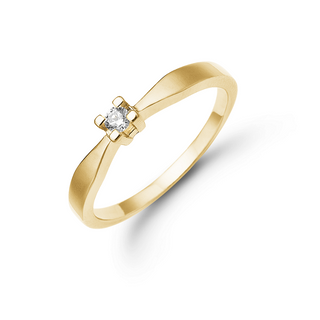 Eternity by Aagaard 14 kt ring med 0,05 ct. 14649405-34