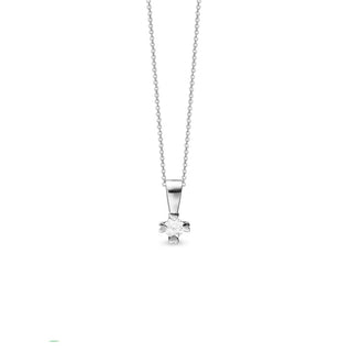 Mary sølv vedhæng 0,10 ct. labgrown diamant 21847710