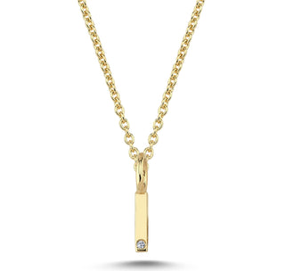 Nuran Bogstav 14 kt. guld "I" med 0,005ct. V2200-I