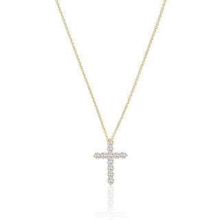 Sif Jakobs Belluno Croce halskæde SJ-N2394-CZ-YG