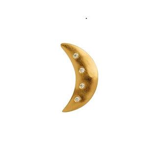 Stine A ørering Bella Moon with two stone 1357-02-S