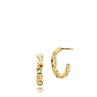 Sistie - Silke X Sistie earrings in gilded, small model z1105gs