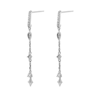 "Helia" øreringe sølv