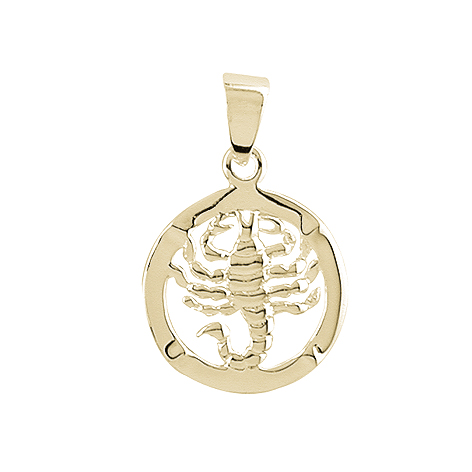 Aagaard Stjernetegn Skorpionen 8 kt. guld 0881120-10