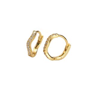 Donnatella øreringe forgyldt 102092