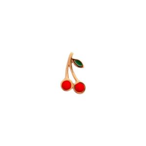 Stine A Petit Cherry Earring Enamel 1162-02-S