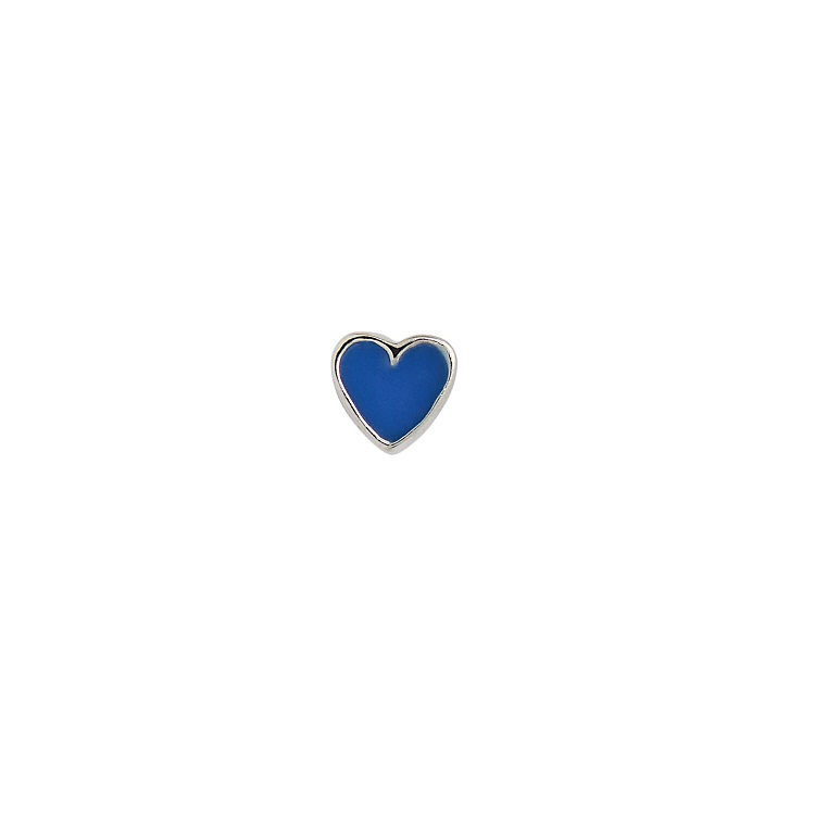 Stine A Petit Love Heart Cobalt Blue ørering 1181-00-CoboltBlue