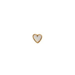 Stine A - Petit Love Heart White 1181-02-white