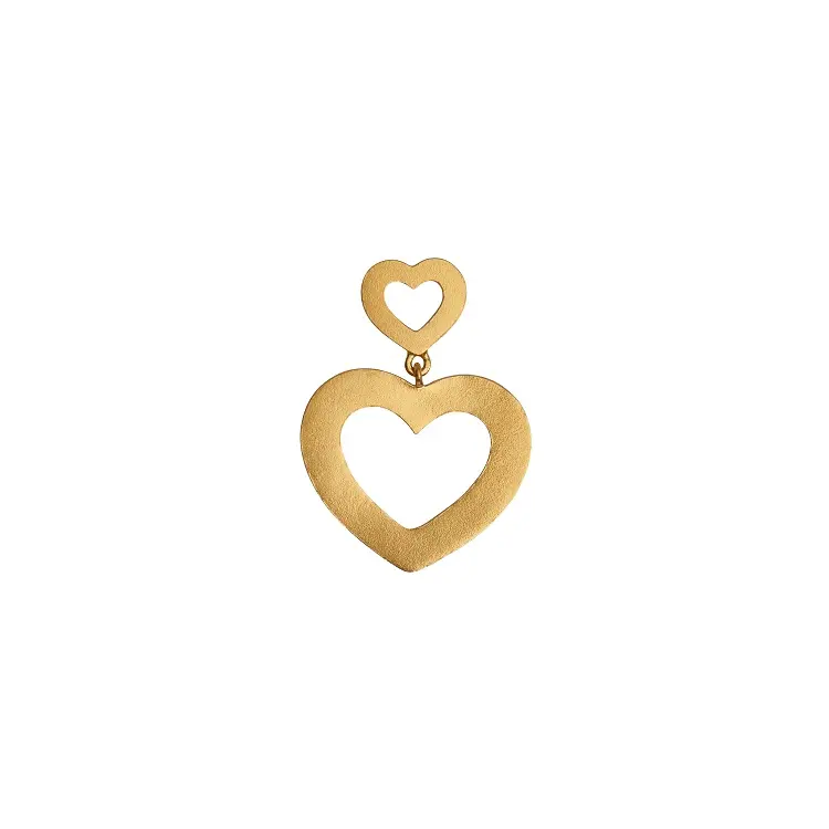 Stine A My Open Love Hearts ørering 1381-02-S