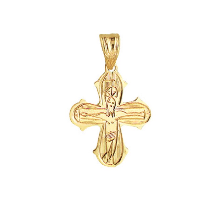 Aagaard - Dagmarkors 14 kt. guld 15 x 17,5 mm.