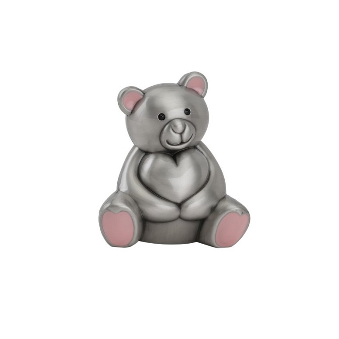 Nordahl Andersen - Sparebøsse med bamse - Fortinnet 92015276288