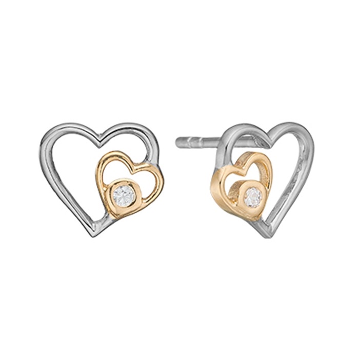 Aagaard øreringe 8 kt. 1671-kv-g8-bb02k