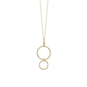 Aagaard Halskæde med 8 kt. vedhæng 1680-G8-34-45