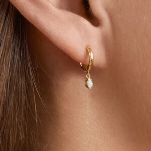 Donnatella øreringe forgyldt