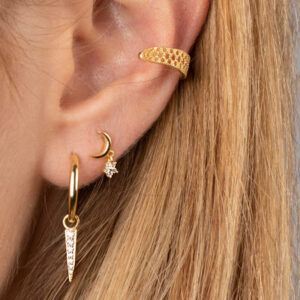 Donnatella - Øreringe forgyldt