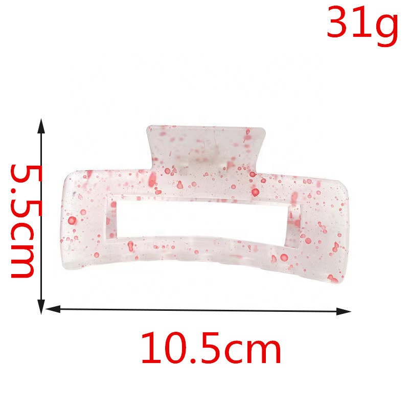 Hårklemme - Lysegrøn 10 cm.