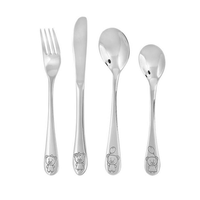 Nordahl bestik med bamser 93002527005