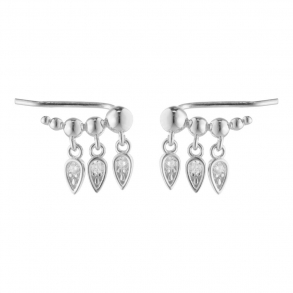 Aqua Dulce - Alina øreringe i sølv