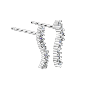 Aqua Dulce - Isabella øreringe i sølv