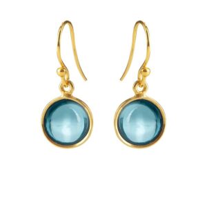 Susanne Friis Bjørner - Øreringe i forgyldt 5521-2-174