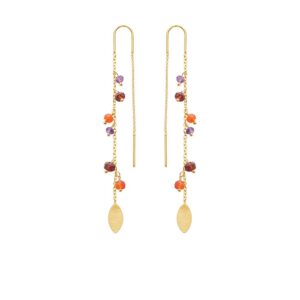 Susanne Friis Bjørner - Øreringe i forgyldt