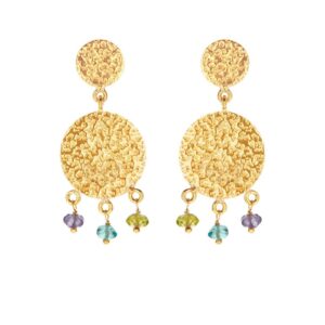 Susanne Friis Bjørner - Øreringe i forgyldt