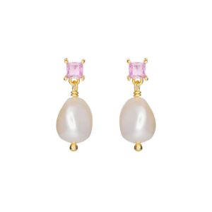 Susanne Friis Bjørner - Øreringe i forgyldt