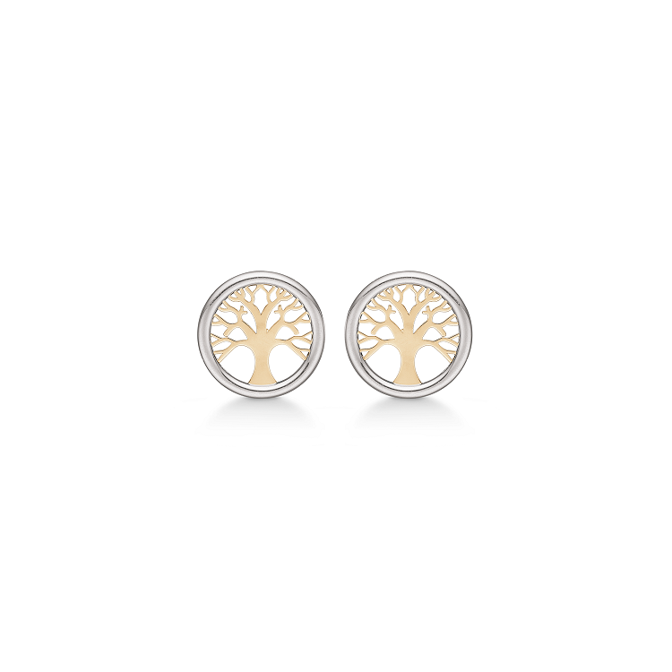 Støvring Design - 8 kt. guld øreringe