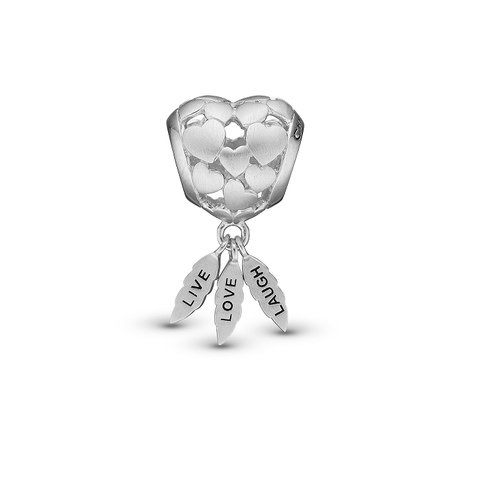 Christina - 6mm Charm Live, Love, Laugh