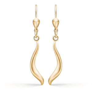 Støvring Design - 8 kt. guld øreringe