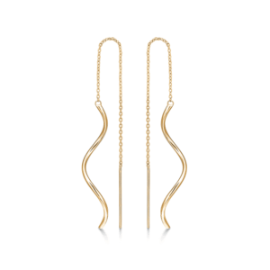 Støvring Design - 8 kt. guld øreringe