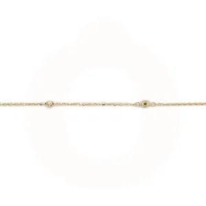 Scrouples ankelkæde 8 kt. guld 6346,23