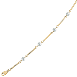 Støvring Design guld armbånd