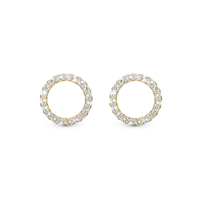 Christina Sparkling Circle øreringe 671-G43