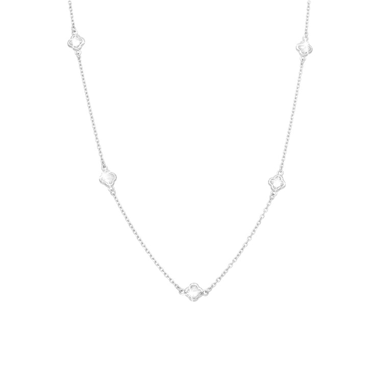 Christina halskæde Glowing Clover 680-S153