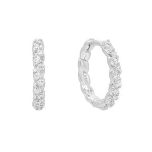 "Ria" øreringe sølv