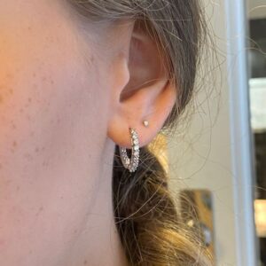 Donnatella - Emma øreringe i sølv