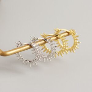 Donnatella - øreringe forgyldt eller sølv